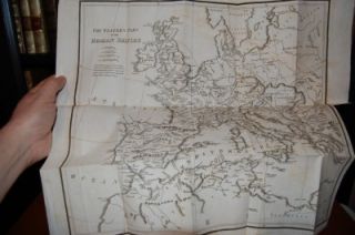 History of The Roman Empire Gibbon 4V Maps 1825 26