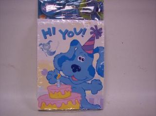 Blues Clues Combo Invitations and Thank You Notes Party