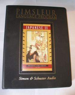 Pimsleur Japanese Language Program II Audiocassette