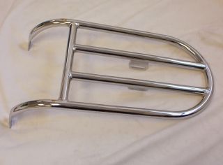 New Cushman Scooter Chrome Luggage Rack Free Shipping