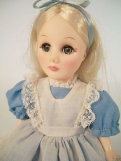 Vintage Effanbee Doll Alice in Wonderland 12 w Box Storybook