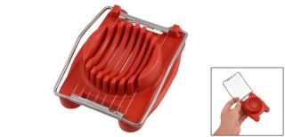 new kitchen stainless steel cutting egg slicer red please note that we