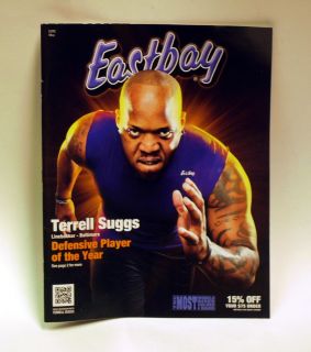 Terrell Suggs Eastbay Catalog Hard to Find Mint