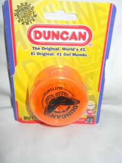 Duncan Toys Classic Series Yo Yo Butterfly Orange NIP