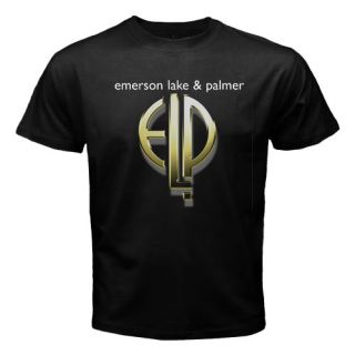 Emerson Lake and Palmer Custom Black T Shirt s 3XL ELP