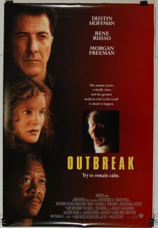 Outbreak 1995 Dustin Hoffman 1SHT Original Movie Poster