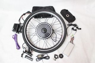   1000W Front Wheel Electric Bicycle Conversion Kits with LCD Display