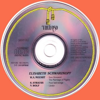 elisabeth schwarzkopf sings mozart cd made holland a world renowned