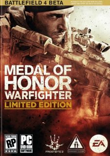 Medal of Honor Warfighter Limited Edition PC DVD PC DVD New