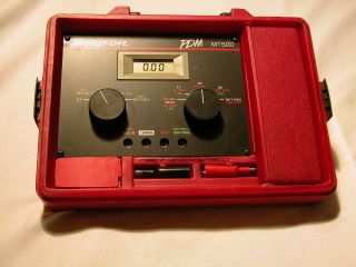 Snap On PDM MT500 METER TACH DWELL DUTY CYCLE VOLT OHM AMPMETER SHUNT