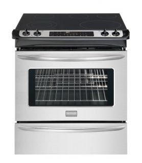  Frigidaire Stainless Steel Electric Slide in Range FGES3045KF