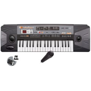 37 Keys Electronic Music Keyboard Piano Organ Records Playback w/ Mic