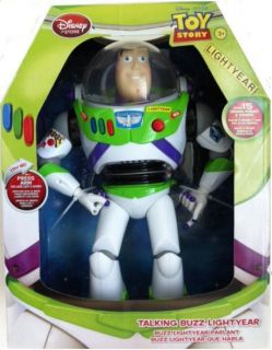 New Toy Story Advance Buzz Lightyear Pop Out Wings Talking Action