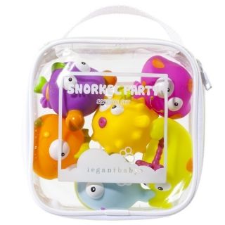 Elegant Baby Snorkel Party Squirtie Plastic Bath Pool Toy Gift Set