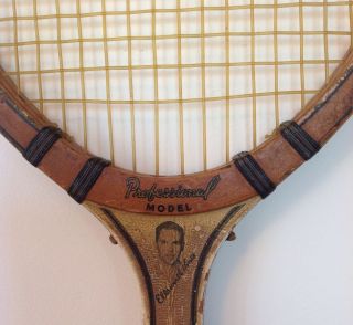 Ellsworth Vines Vintage Tennis Racket
