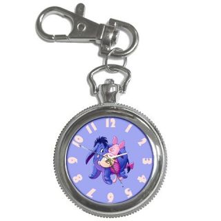New Eeyore Piglet Key Chain Pocket Watch Must Buy Gift