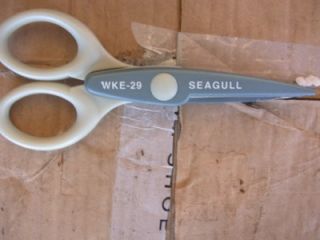  EDGERS WOOD CARROUSEL SCRAPBOOK SCISSORS AS YOU CAN SEE FROM THE