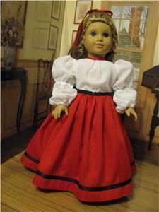 Designer Dress for American Girl Doll Elizabeth 18