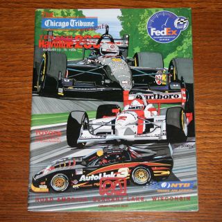 IndyCar CART Program 1998 Elkhart Lake Dario Franchitti 1st Win