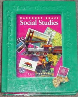 Harcourt Brace Social Studies CA 4th Grade 4 Textbook