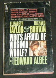 WHOS AFRAID OF VIRGINIA WOOLF   Elizabeth Taylor