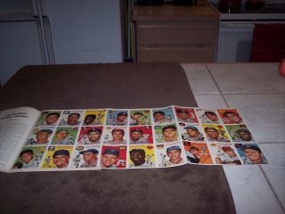 August 1954 Sports Illustrated 1st Issue with 1954 Trading Cards