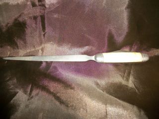 Imperial Schrade Knife Co Celluloid Letter Opener w Pocket Knife