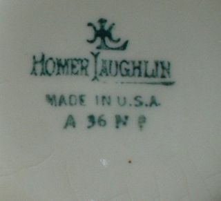 Homer Laughlin China Rochelle Eggshell Nautilus Vintage Tableware