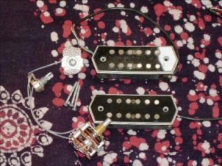 lectraslide electric guitar pickup set and wiring harness lap steel