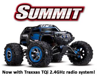 Traxxas Summit Electric 4WD RTR Monster Truck 5607   TQi 2.4GHz   FREE