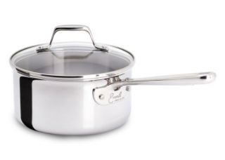 Emeril E9831864 Pro Clad Stainless 3 Quart Sauce Pans Cookware Sliver