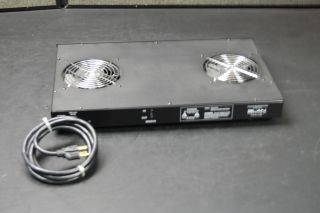 elan home systems z fan2 audio cooling fan shelf
