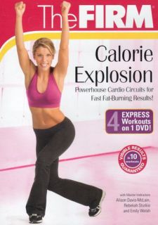 The Firm Calorie Explosion Exercise Workout DVD New Aerobic Fitness