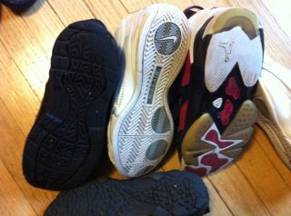 Mix Lot Sketchers Jordan Nike Foamposite Boots Black ACG Sz 9 Fair