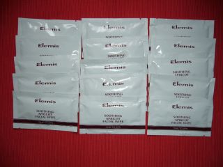 Elemis Soothing Apricot Lavender Facial Wipe Time To Spa 15 lot