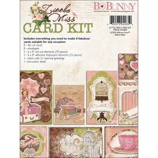 Bo Bunny Little Miss Card Making Kit