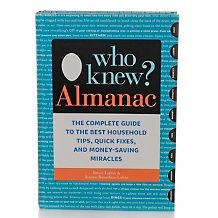 who knew hardcover almanac with 656 pages of tips price $ 24 95 rating