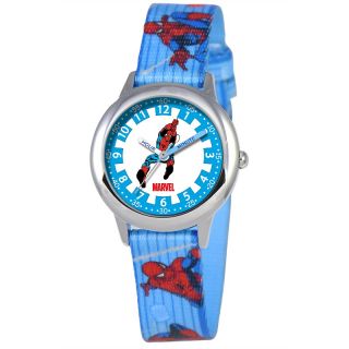 Jewelry Watches Youth Marvel Kid Spider Man StainlessSteel Time