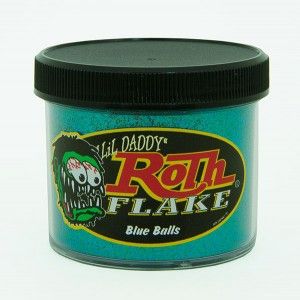 Lil Daddy Roth Metalflake Blue Balls Flake Ed Roth Rat Fink Cafe Racer