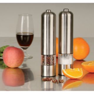 click an image to enlarge 2 pc electric salt pepper mills kotula s