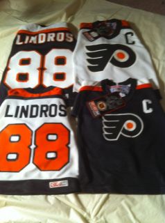 Eric Lindros 88 Youth CCM Flyers Jersey He Will Be Attending Winter
