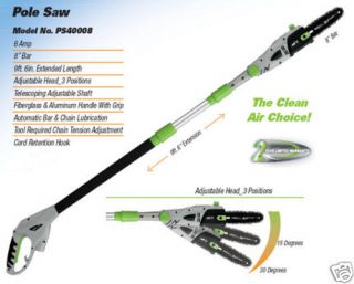 Earthwise 8 inch 6 Amp Electric Pole Saw Tree Pruner