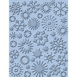 Cuttlebug A2 Embossing Folder  Snowflakes