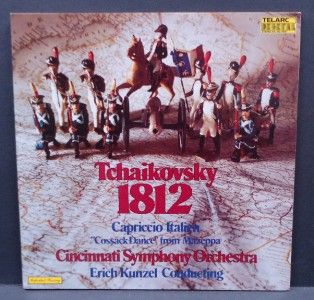 Tchaikovsky 1812 Capriccio Italien Kunzel Cincinnati Audiophile Imp