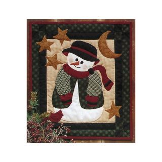 Crafts & Sewing Quilting Quilting Kits Snowman Quilt Kit   13X15