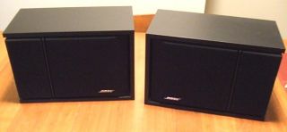 Pair Bose 201 series III Speakers In Very Good Condition Black
