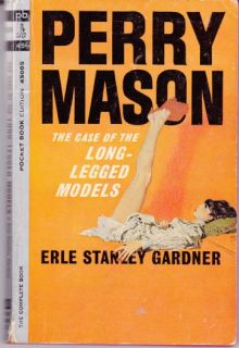 Paperback Erle Stanley Gardner Case of The Long Legged Models Pocket