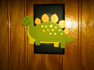 Safety Fun Electrical Outlet Covers Stegosaurus