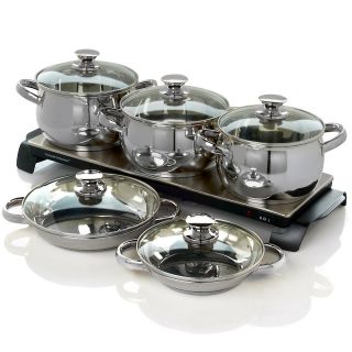  Command Performance 11 piece Cookware Set with Warming Tray