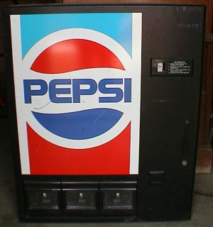 Used Working CT 48 Coinco countertop cold drink tabletop Pepsi Soda